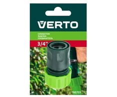 Verto Złączka 3/4 colio vienos medžiagos pralaidumo jungtis