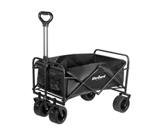 Vežimėlis turistinis, plażowy, su hamulcem, 150L, 100kg, Rebel Active