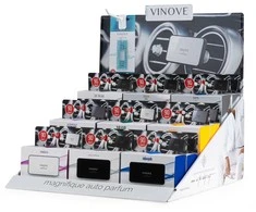 Vinove komplektas startowy ekspozytor plus 18 odświeżaczy
