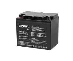 Švino akumuliatorius VIPOW 12V 75Ah