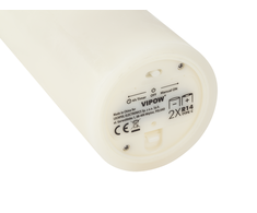 Vipow LED vaško žvakė didelė dramblio kaulo spalva