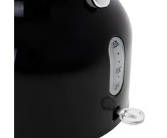 Adler | Virdulys with a Thermomete | AD 1346b | Electric | 2200 W | 1.7 L | Nerūdijantis plienas | 360° rotational base | Juodas