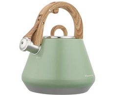 Virdulys plieno su gwizdkiem 2,5 L mėlyna, indukcija, Klausberg KB-9062