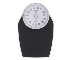 Virtuvinės svarstyklės Adler | Mechaninės vonios svarstyklės | AD 8177 | Didžiausias svoris (keliamoji galia) 150 kg | Tikslumas 1000 g | Juodas