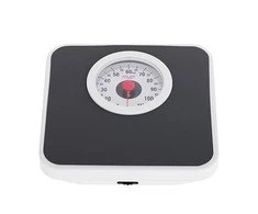 Virtuvinės svarstyklės Adler | Mechaninės vonios svarstyklės | AD 8178 | Didžiausias svoris (keliamoji galia) 120 kg | Tikslumas 1000 g | Juodas