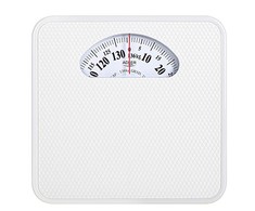 Virtuvinės svarstyklės Adler | Mechaninės vonios svarstyklės | AD 8179w | Didžiausias svoris (keliamoji galia) 136 kg | Tikslumas 1000 g | Baltas