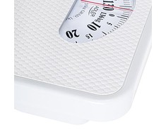 Virtuvinės svarstyklės Adler | Mechaninės vonios svarstyklės | AD 8179w | Didžiausias svoris (keliamoji galia) 136 kg | Tikslumas 1000 g | Baltas