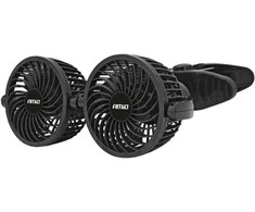 Amio Automobilio ventiliatorius su spaustuku 2x4" 24V