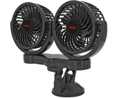 Amio Automobilio ventiliatorius su siurbtuku 2x4" 12V