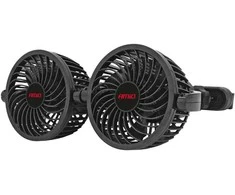 Amio Automobilio ventiliatorius prie galvos atramos 2x4" 12V