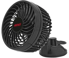 Amio Automobilio ventiliatorius su siurbtuku 6" 12V