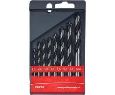 Grąžtas Medienos grąžtų rinkinys 3-10 mm 8gb Proline