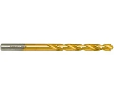 Wiertło Baildon DIN 338 RN 6 mm metalo grąžtas, HSS TiN (S), 93–57 mm (3 plokštumų kotas)