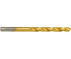 Wiertło Baildon DIN 338 RN 6,5 mm metalo grąžtas, HSS TiN (S), 101–63 mm (3 plokštumų kotas)