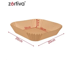 Popierinis įdėklas gruzdintuvei 20 cm 400 vnt. Zortiva