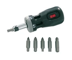 Atsuktuvas Proline Trumpas 1/4" su reversu, 6 antgaliai