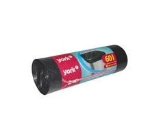 Tvirti šiukšlių maišai 60L 10vnt York