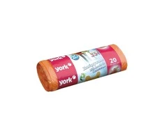 York Šiukšlių maišai su rankenomis 35L 20 vnt.