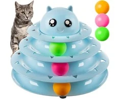 Chiccot Cat toy - tower with balls Purlov 21837