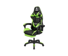 Žaidimų kėdė Kruger &amp; Matz Warrior GX-150 Gaming Chair, Juoda-žalia