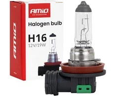 Halogeninė lemputė h16 12v 19w PGJ19-3 amio-04521
