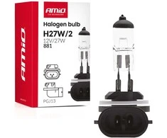 Halogeninė lemputė H27W/2 881 PGJ13 12V 27W amio-04413