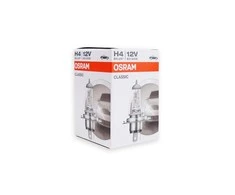 Żarówka Osram Classic H4 12V 60/55 P43T halogeninė lemputė