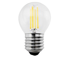 „Maclean“ LED lemputė, kaitrinė, E27, 6 W, 230 V, šiltai balta, 3000 K, 720 lm, retro Edison dekoratyvinė G45, MCE284
