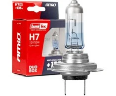 Halogeninės lemputės H7 12V 55W „Lumitec Next Generation“ +135% „Duo Amio-04405“