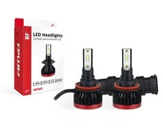 Amio LED BF lemputės H8, H9, H11 Komplektas 2vnt. +400%