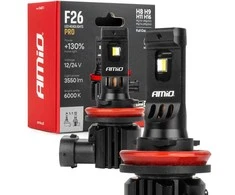 LED automobilinės lemputės H8/H9/H11/H16 F26 PRO LumiTec LIMITED +130% DUO FULL CANBUS 12V/24V AMIO-04873