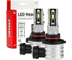 LED žibintų lemputės H-mini Series HB3 9005/HIR1 9011/H10 AMiO-03334
