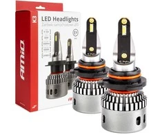 LED žibintų lemputės K3 Series HB3/HIR1 9011/H10 12V 6000K canbus AMIO-03687