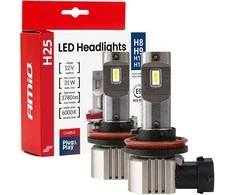 LED žibintų lemputės Series H25 CANBUS H8 H9 H11 H16 12V 31W, AMIO-04713