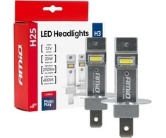 LED žibintų lemputės Series H25 CANBUS H3 12V 20W, AMIO-04710