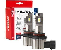 LED žibintų lemputės Series H25 CANBUS HIR2 9012 12V 31W, AMIO-04716