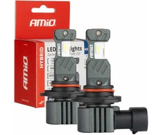 LED žibintų lemputės Hybrid series HIR2 6000K Canbus 60W, AMIO-04119
