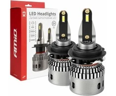 LED žibintų lemputės K3 Series H7-6 12V 6000K canbus AMIO-03685