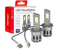 LED žibintų lemputės X5-series WINGER H3 6000K max 30W AMIO-03944