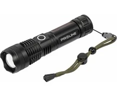 Latarka, Žibintuvėlis, Aliumininis žibintuvėlis, USB-C, 600 lm, priartinimas, 5 apšvietimo režimai, proline