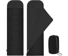 A spring-summer envelope-style sleeping bag Spokey COZY PLUS