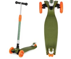 Balansinis paspirtukas Spokey Plier, žalias/oranžinis