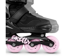 Spokey FIREFLY Łyżworol 35-38 BK/PK