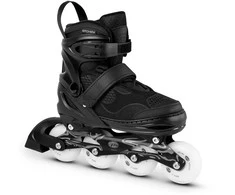 Spokey FIREFLY Łyżworol 35-38 BK/WH