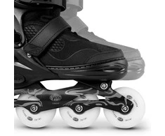 Spokey FIREFLY Łyżworol 39-42 BK/WH