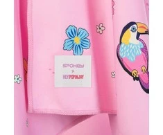 Hooded towel poncho Spokey TUCAN