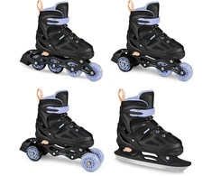 Spokey Riedučiai QUATTRO 4IN1 30-33BK/VT