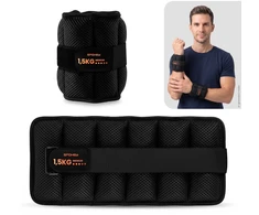 Spokey Rinkinys 2 obciążeń na nadgarstki lub kostki Active Form 1,5kg (Rinkinys 2 obciążeń na nadgarstki lub kostki Spokey ACTIVE FORM 1,5kg)