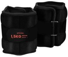 Spokey Rinkinys 2 obciążeń na nadgarstki lub kostki Active Form 1,5kg (Rinkinys 2 obciążeń na nadgarstki lub kostki Spokey ACTIVE FORM 1,5kg)