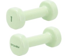 Vinilinių hantelių rinkinys Spokey SHAPE 2x 1kg